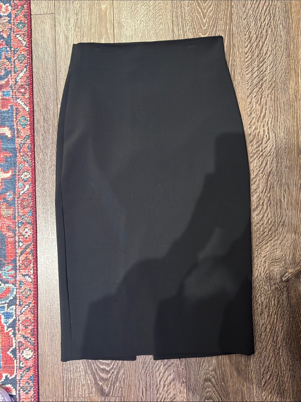 Zara Black High-Rise Pencil Skirt